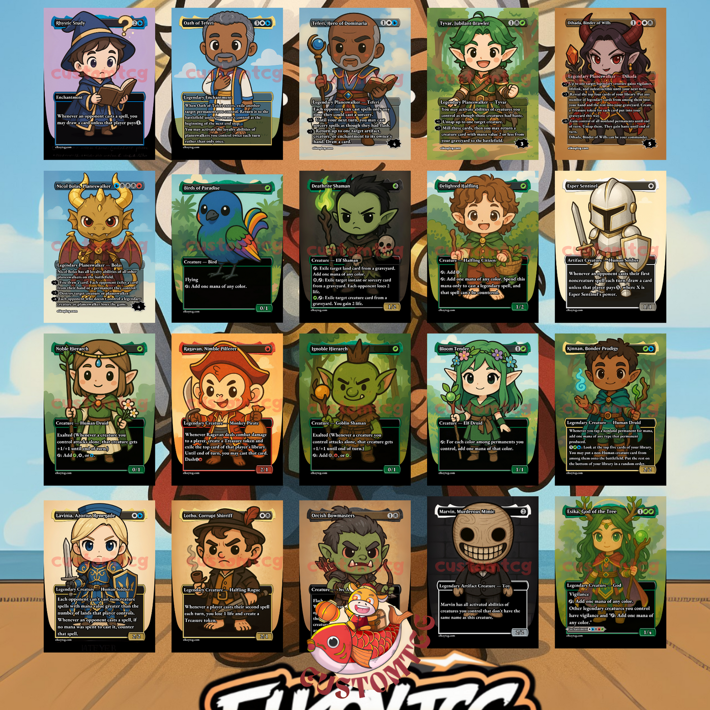 Sisay Chibi Deck