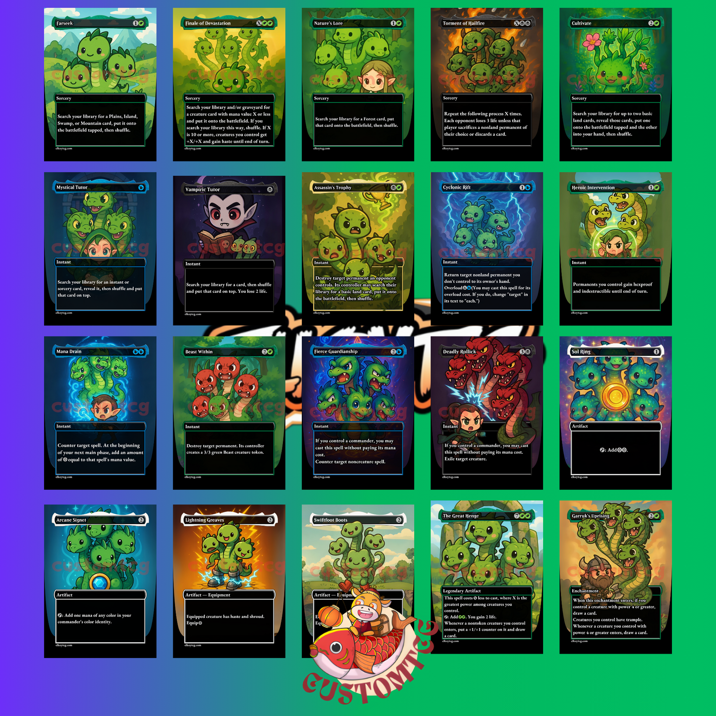 Zaxara Custom Deck