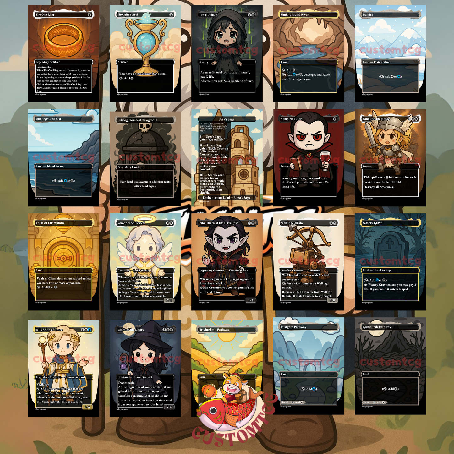 Oloro Chibi Deck