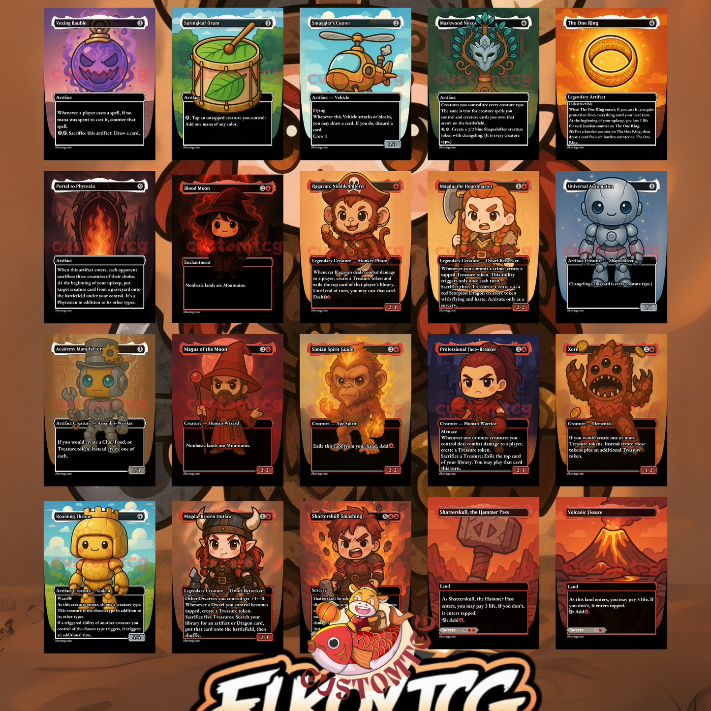 Magda, Brazen Outlaw Chibi Deck