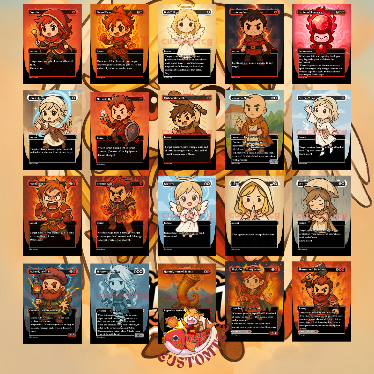 Feather, the Redeemed Chibi Deck