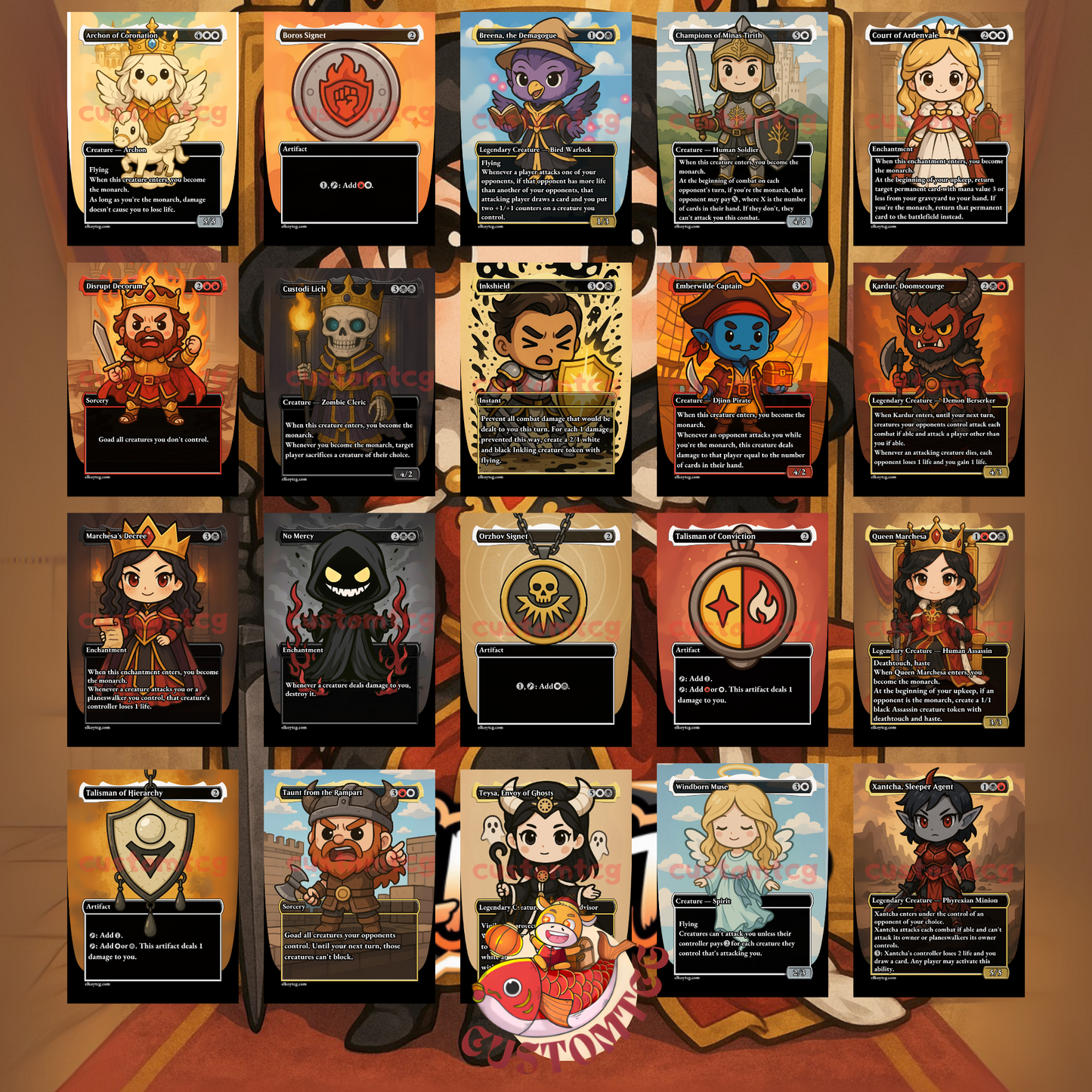 Queen Marchesa Chibi Deck
