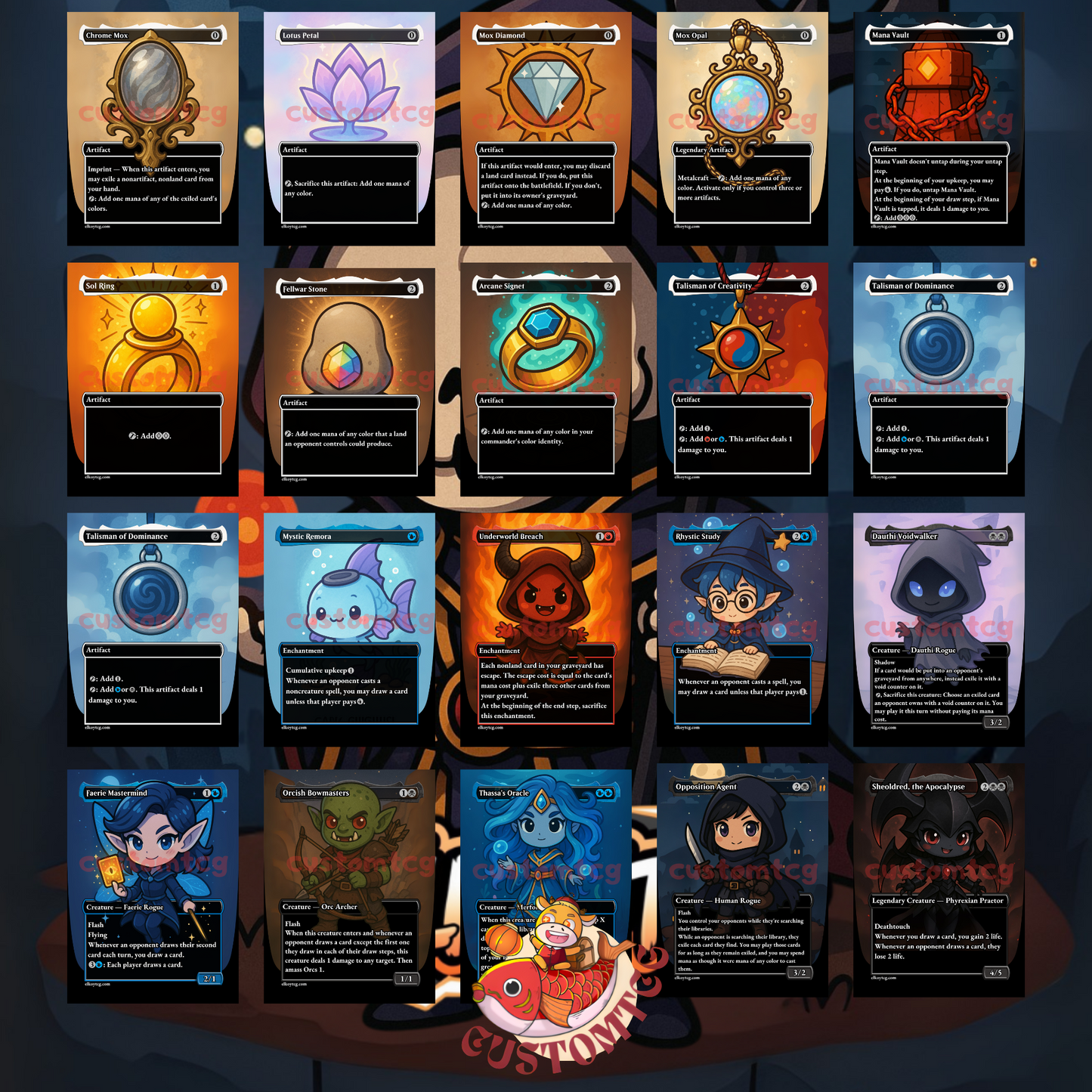 Nekusar, the Mindrazer Chibi Deck