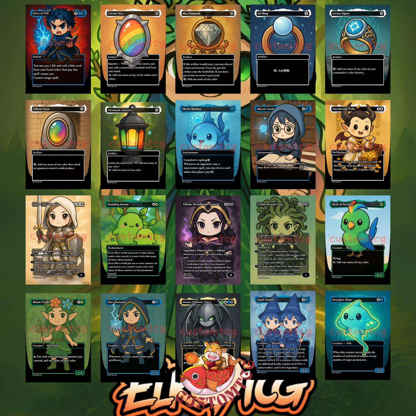 Esika Chibi Deck
