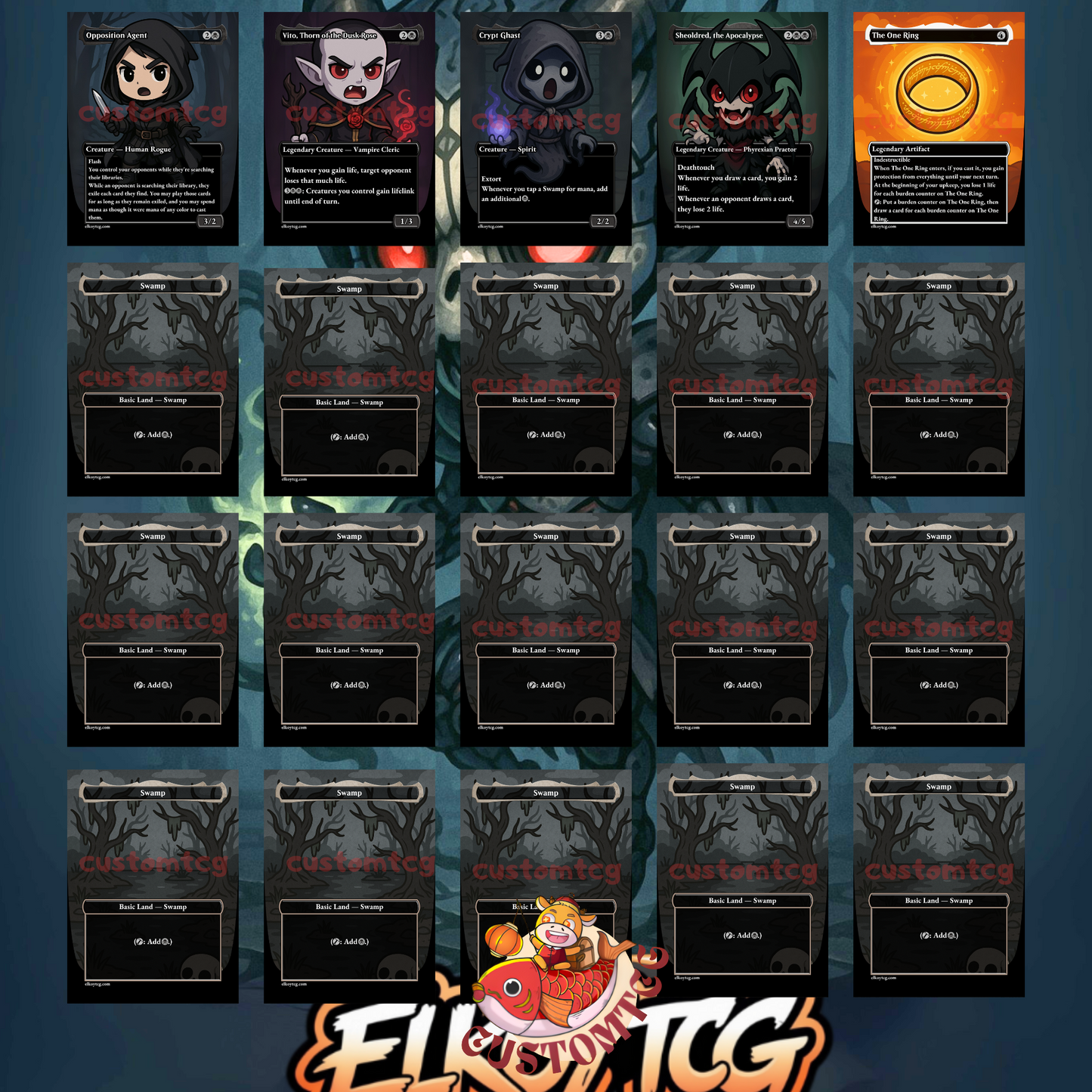 K'rrik, Son of Yawgmoth Chibi Deck
