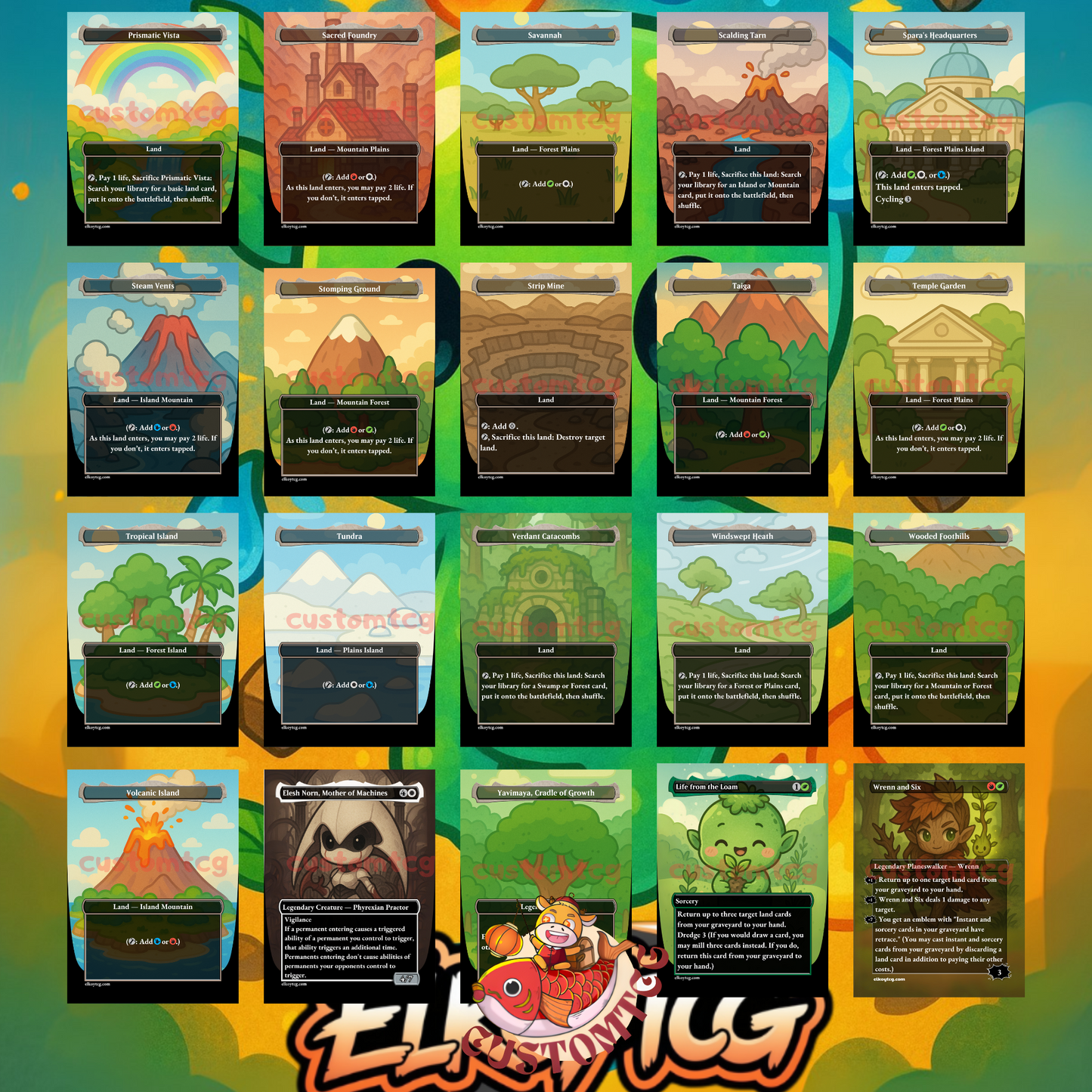 Omnath, Locus Of Creation Custom Deck