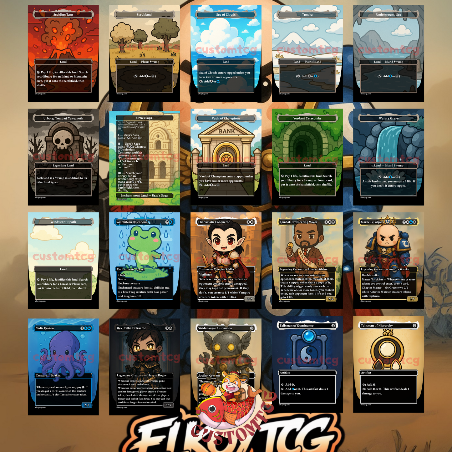 Marneus Calgar Chibi Deck