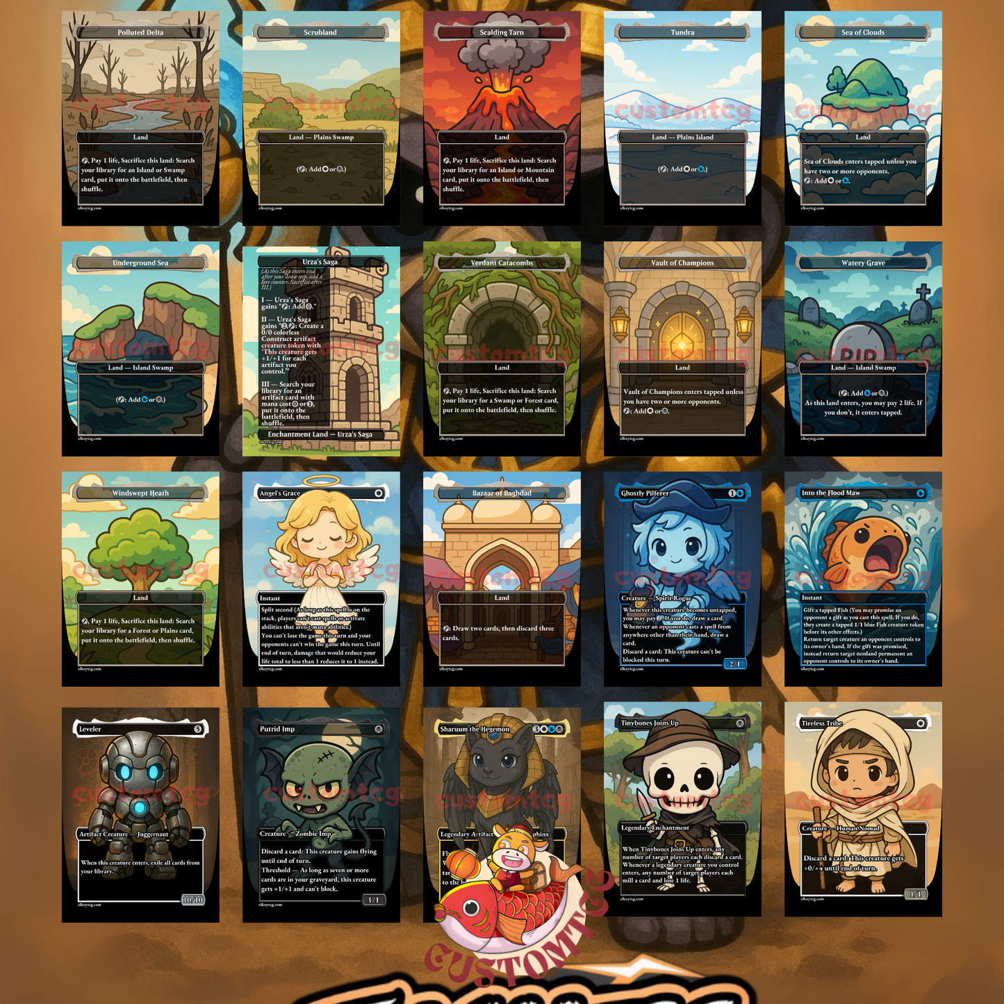 Hashaton, Scarab’s Fist Chibi Deck