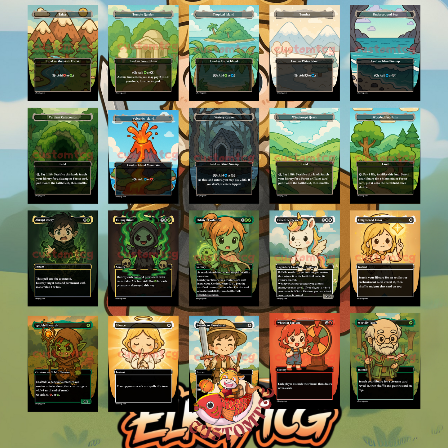 Kenrith, the Returned King Chibi deck