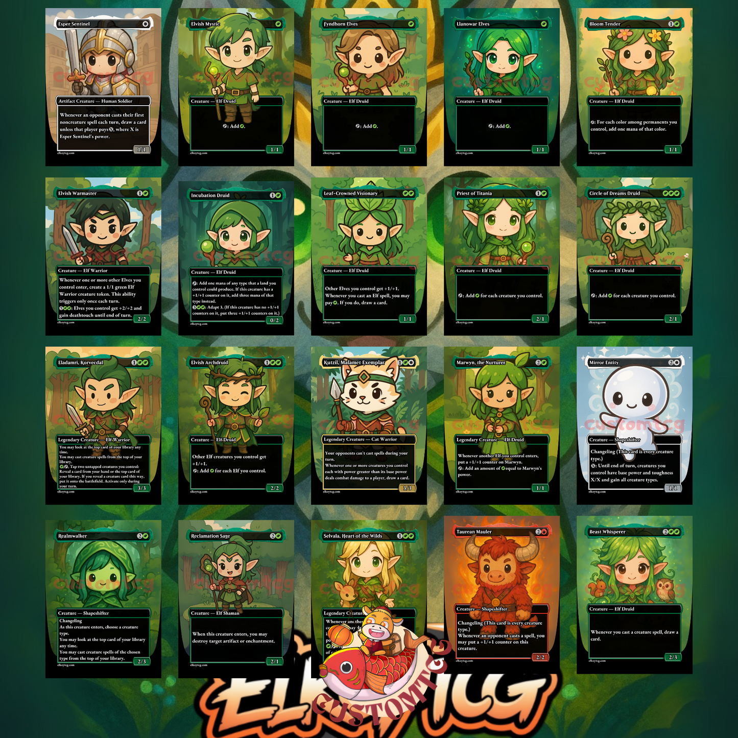 Voja, Jaws of the Conclave Chibi Deck