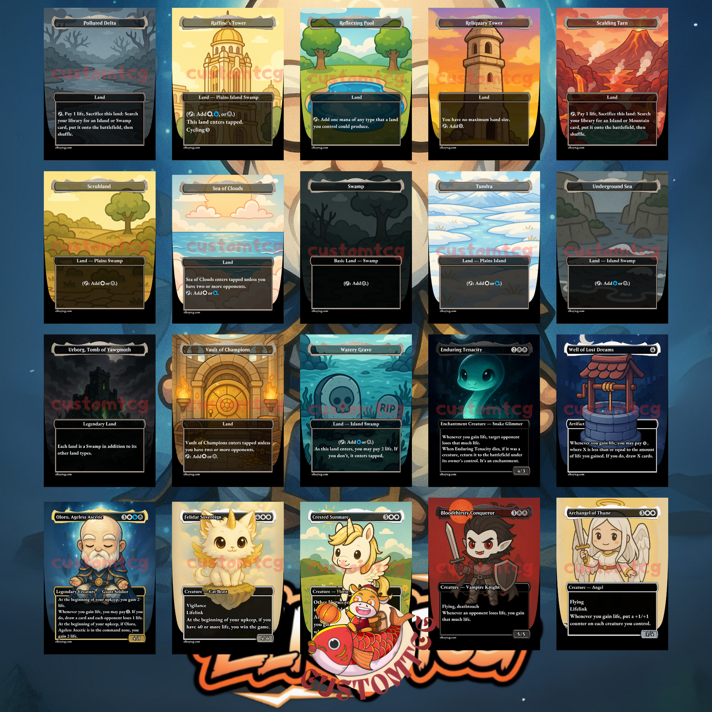 Oloro Chibi Deck