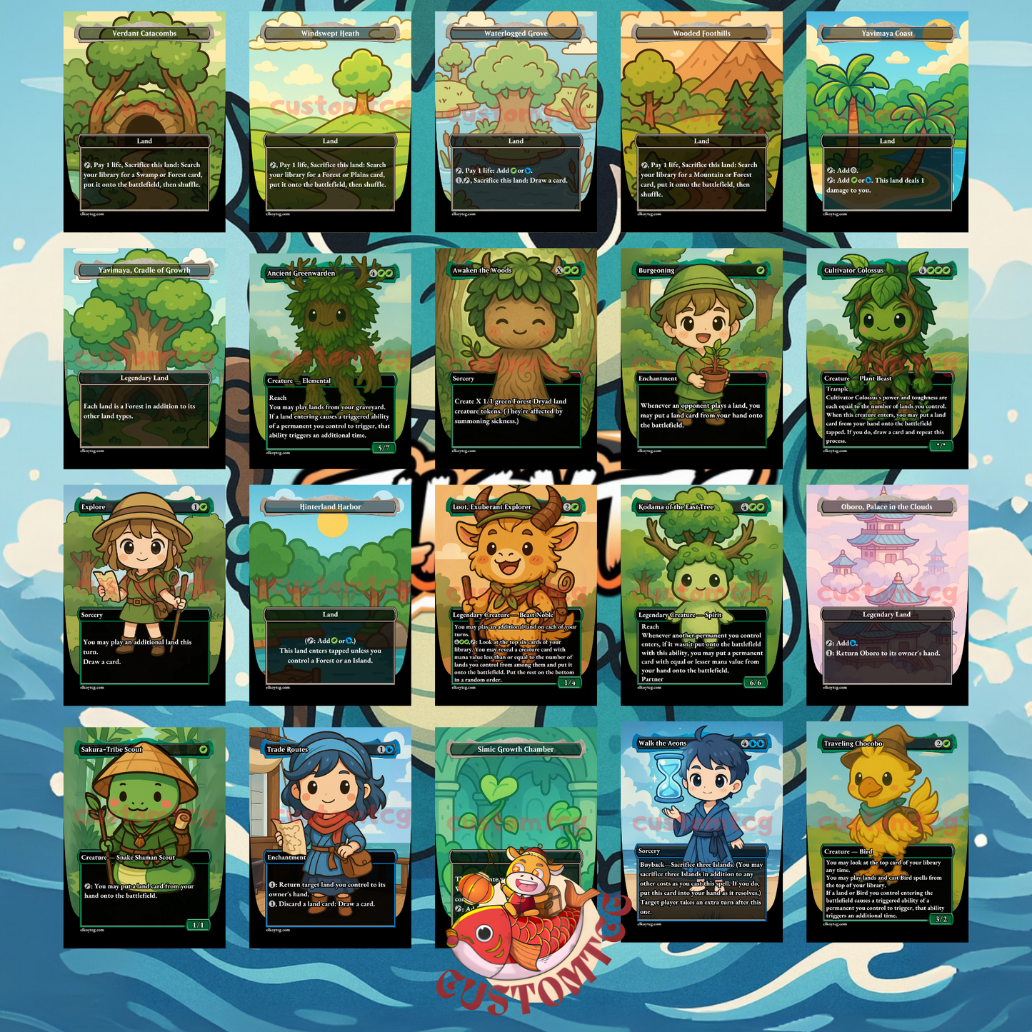 Aesi, Tyrant of Gyre Strait – Custom Deck