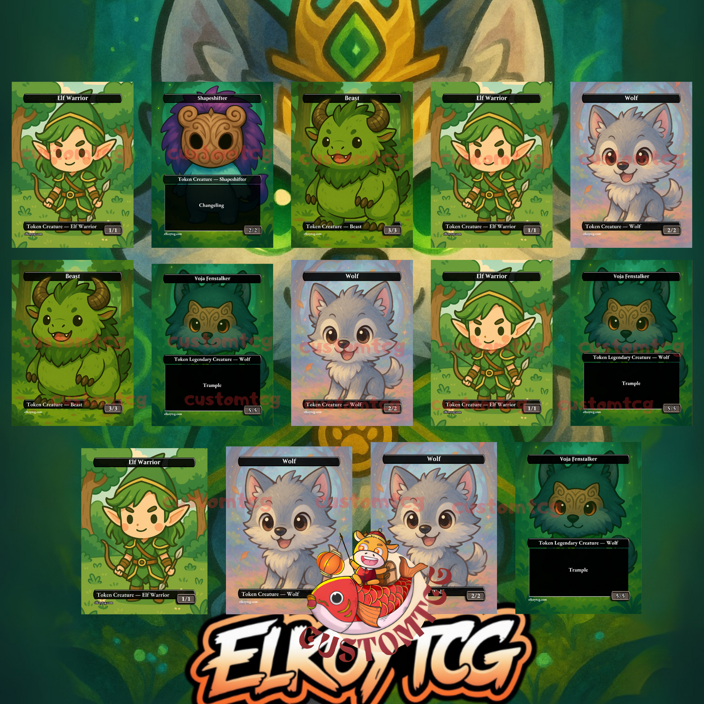 Voja, Jaws of the Conclave Chibi Deck