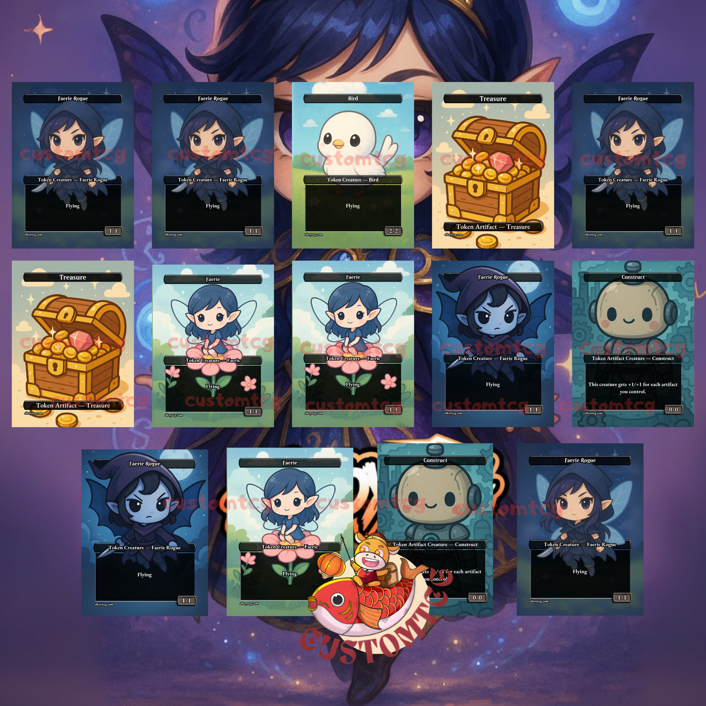 Alela, Artful Provocateur Chibi Deck