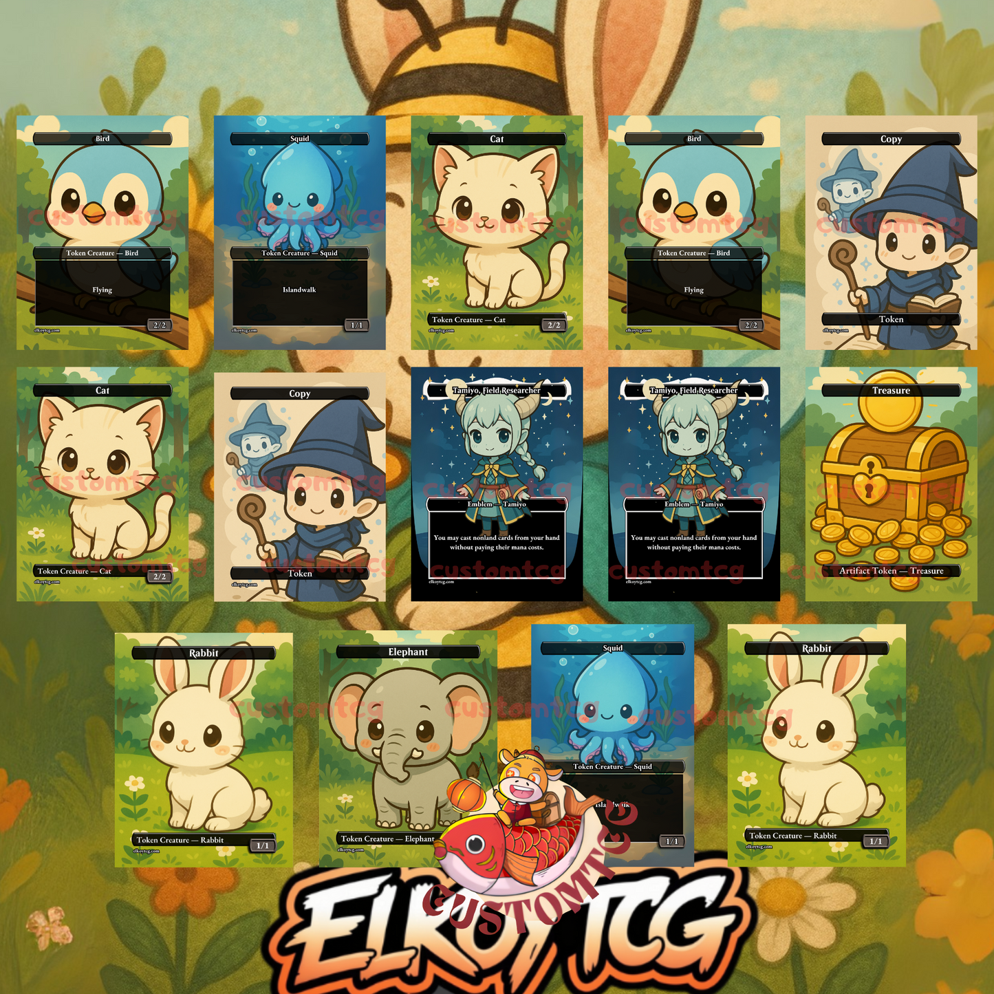 Ms. Bumbleflower Chibi Deck