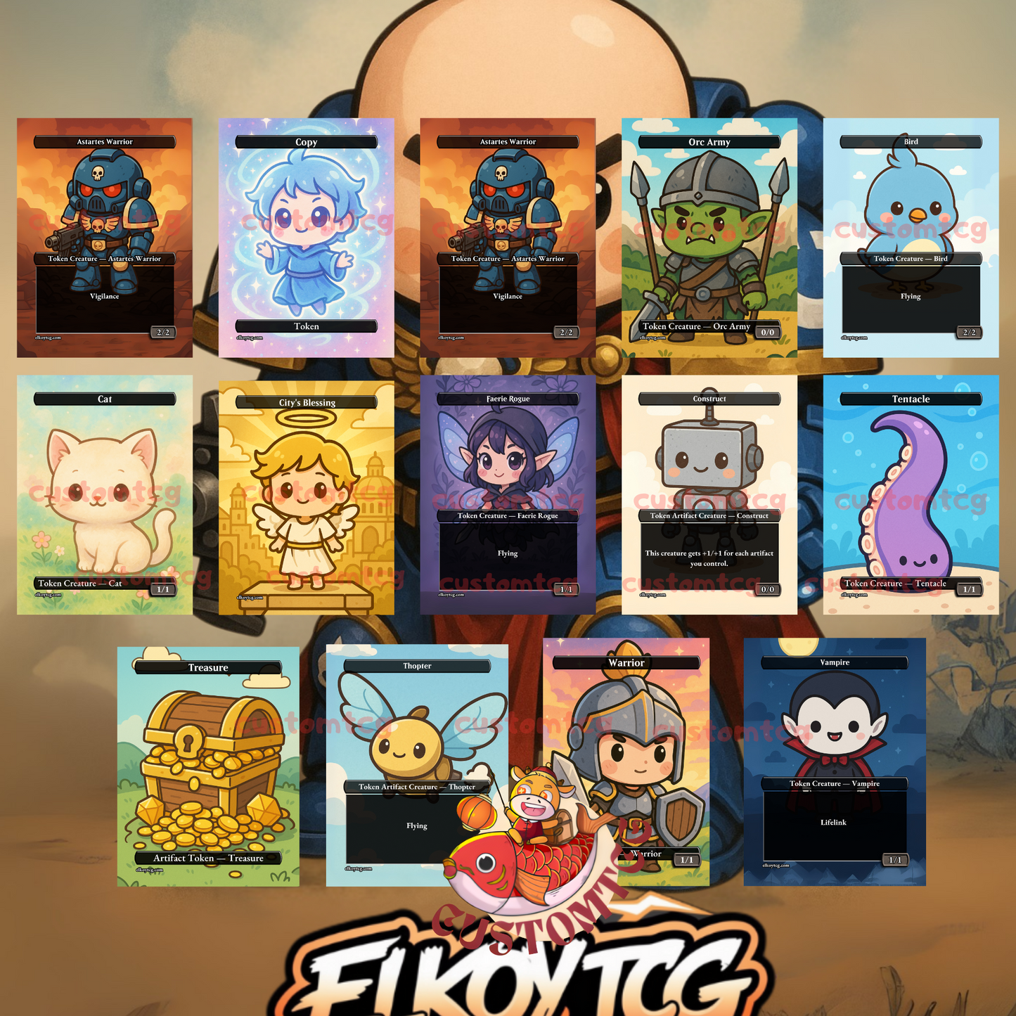 Marneus Calgar Chibi Deck