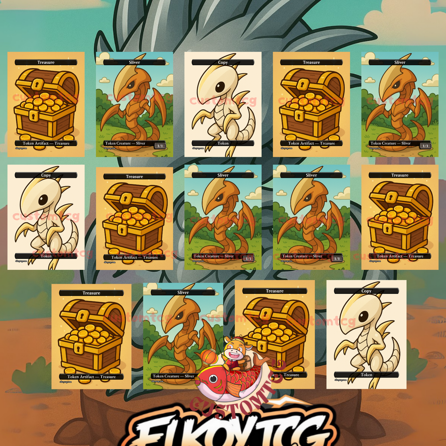 The First Sliver Chibi Deck