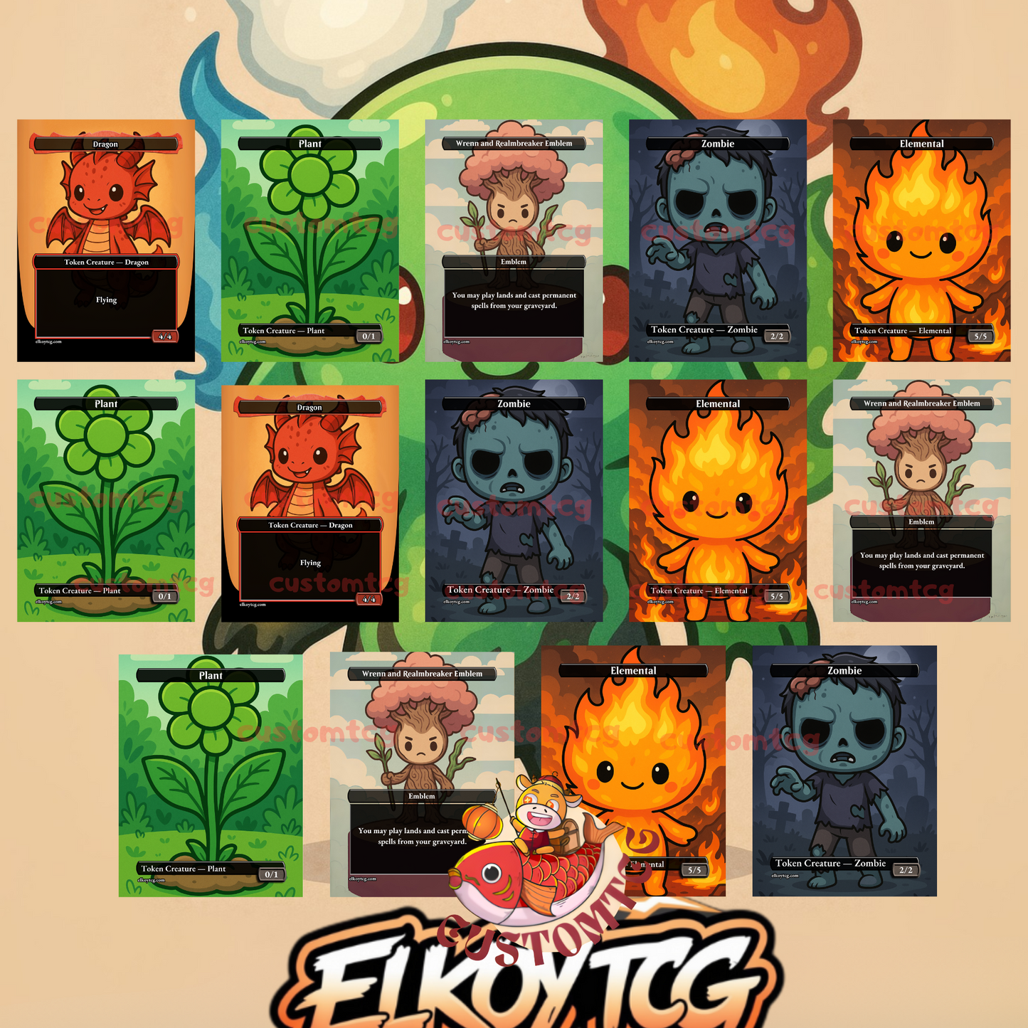 Omnath, Locus Of All Chibi Deck