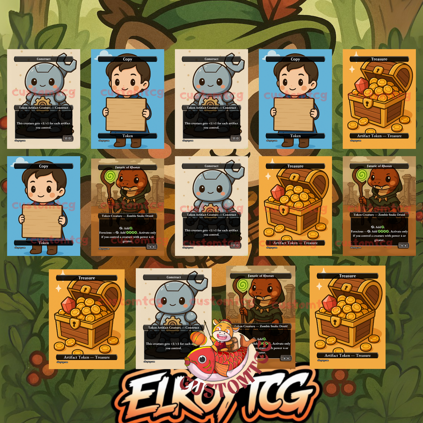 Bello, Bard of the Brambles Chibi Deck