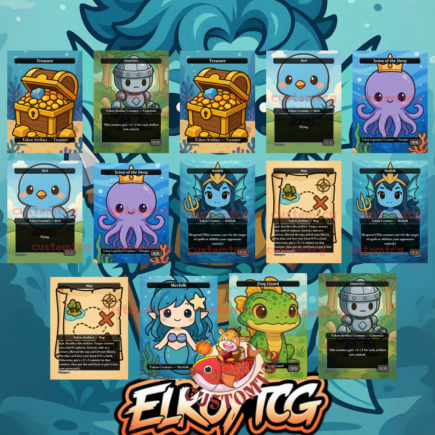 Hakbal of the Surging Soul Chibi Deck
