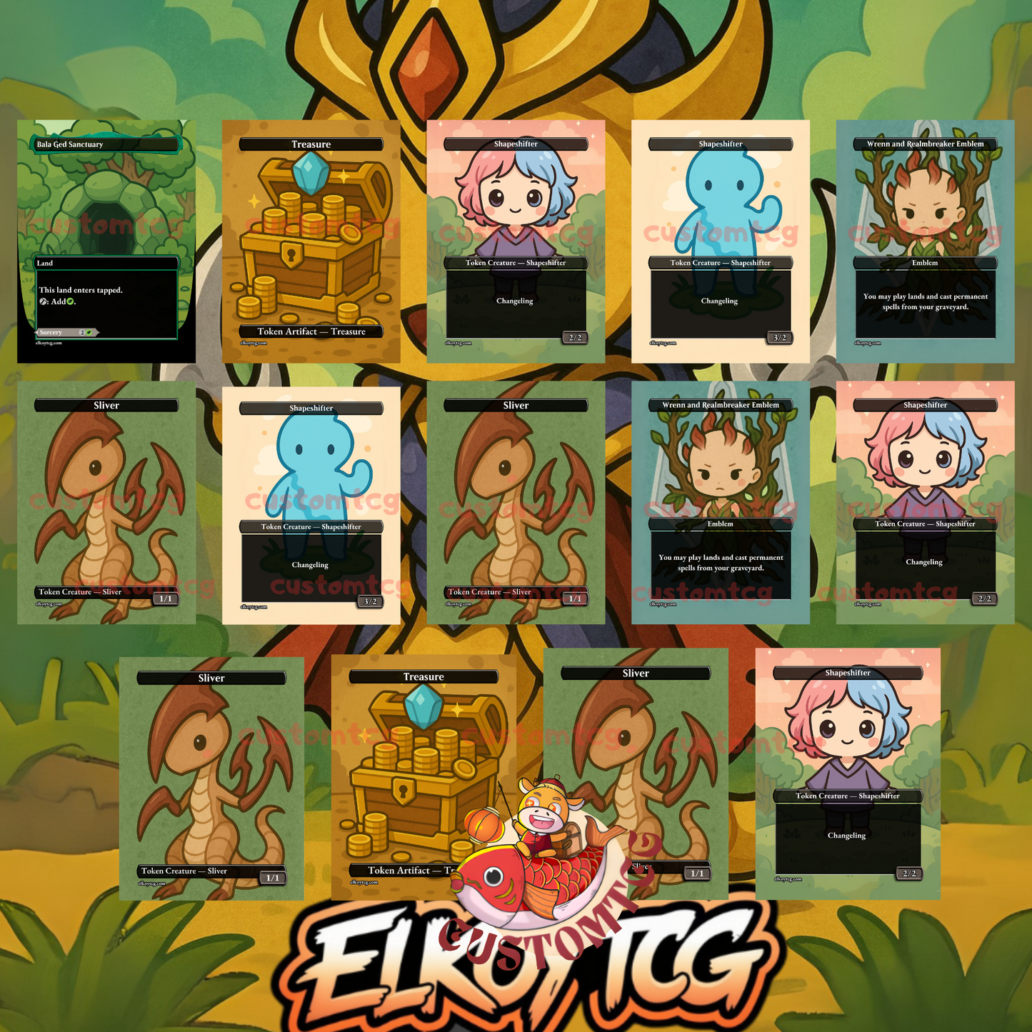 Sliver Hiverlord Chibi Deck