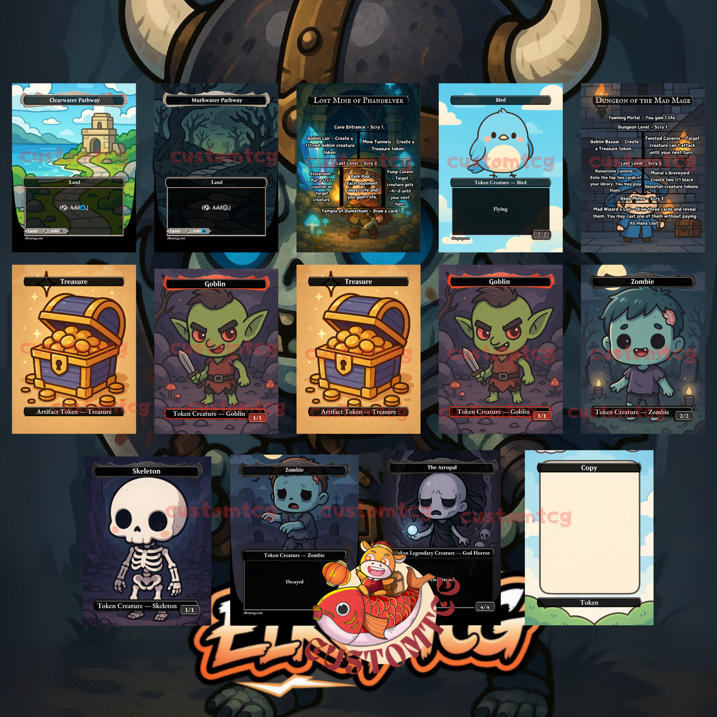 Wilhelt, the Rotcleaver Chibi Deck