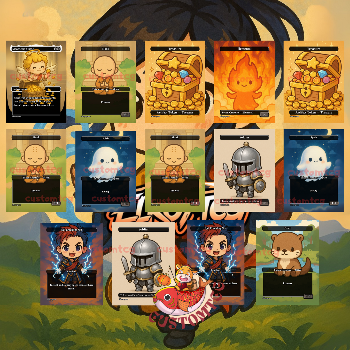Narset Chibi Deck
