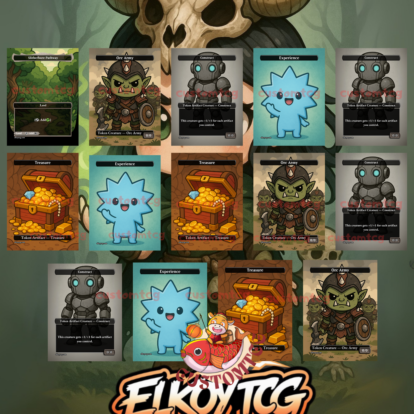 Meren of Clan Nel Toth Chibi Deck