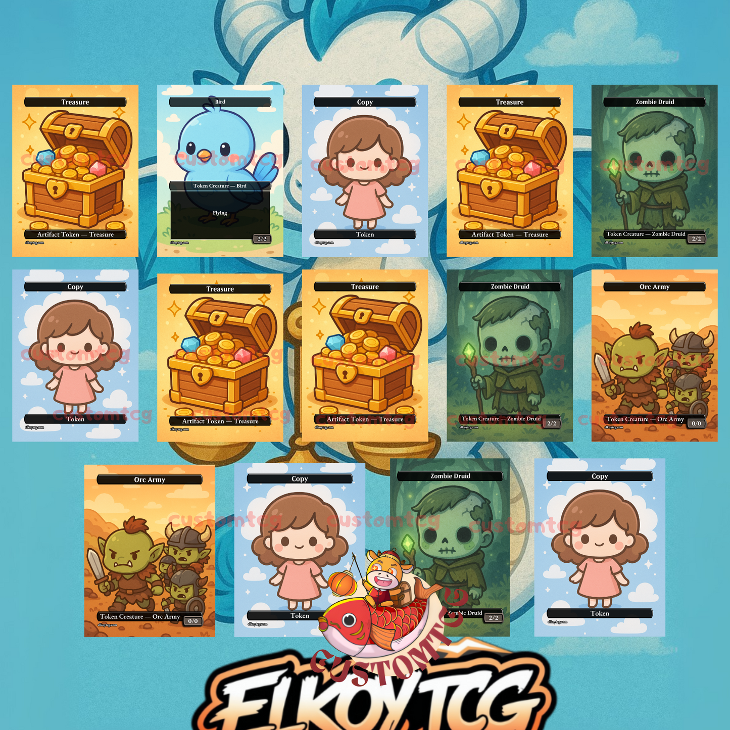 Teval Chibi Deck