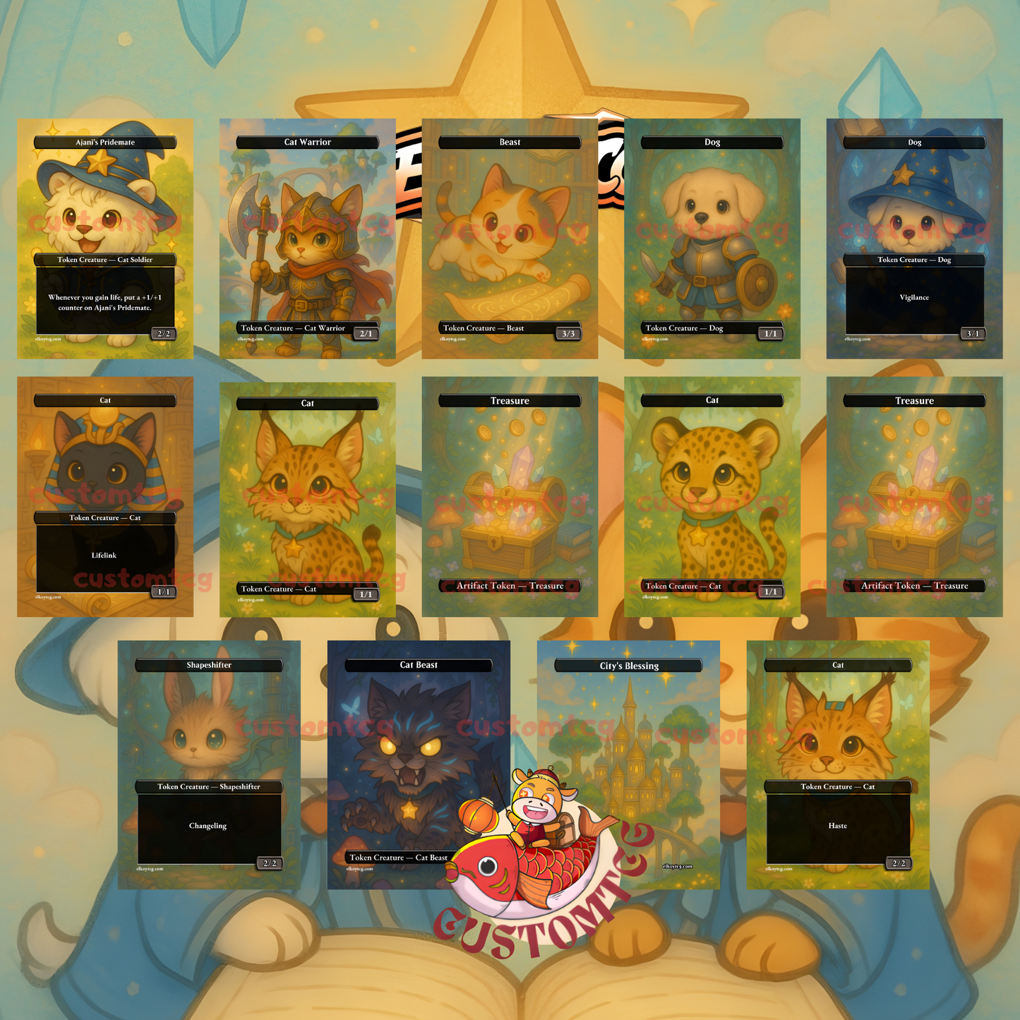 Rin and Seri Custom Deck