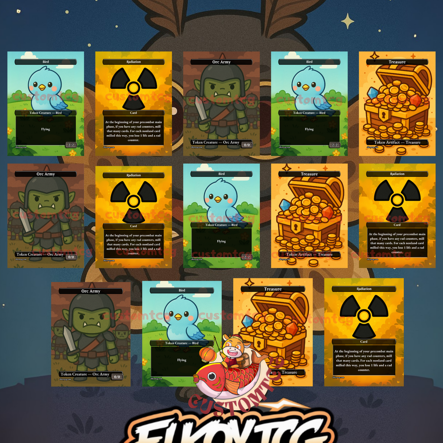 The Wise Mothman Chibi Deck