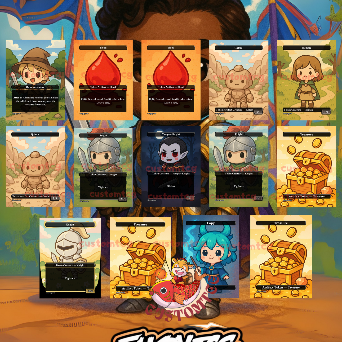 Sidar Chibi Mtg Custom Commander Decks