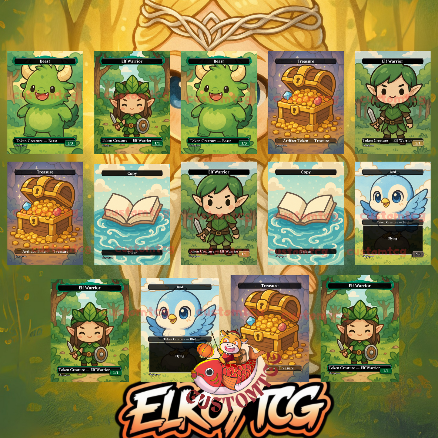 Galadriel Chibi Decks