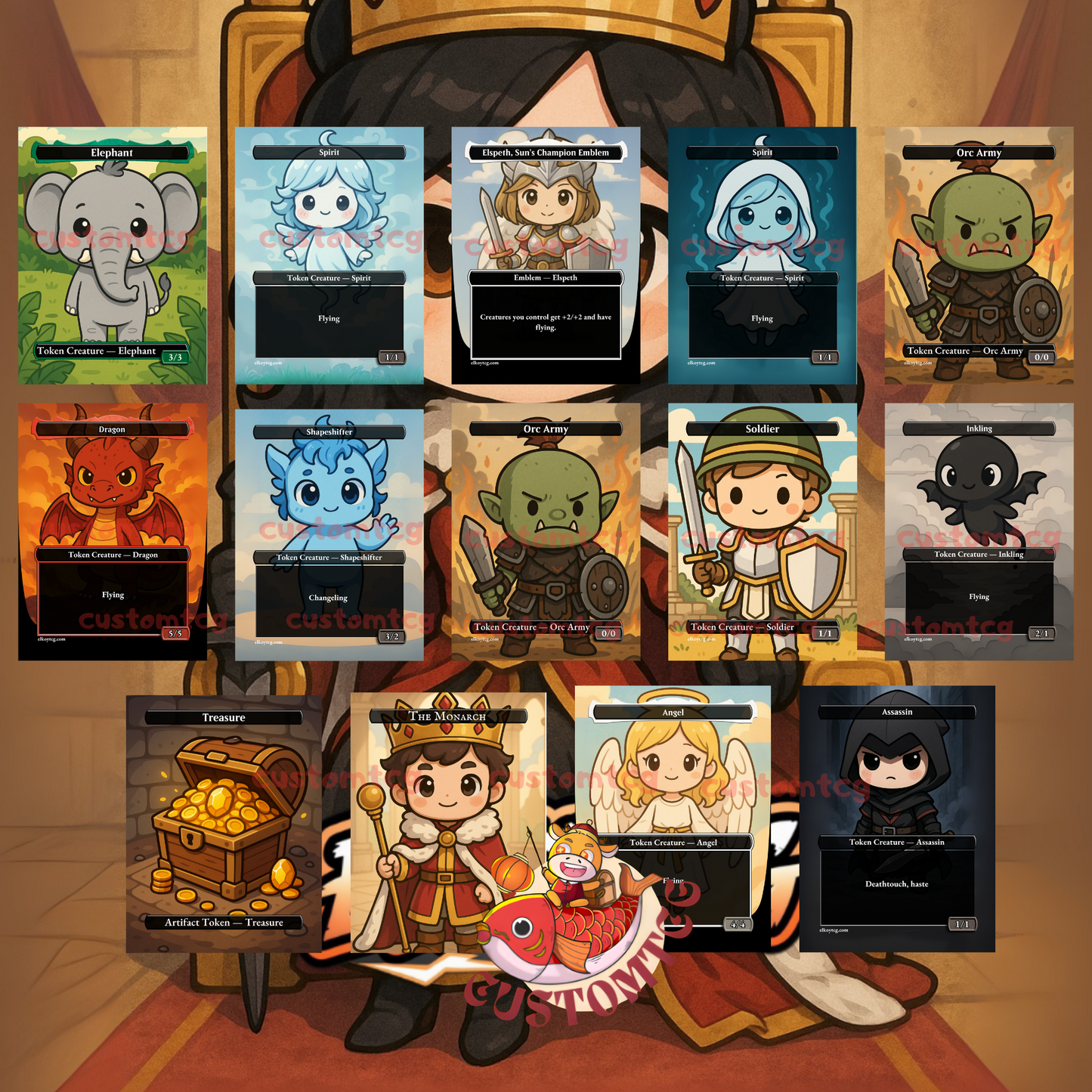Queen Marchesa Chibi Deck