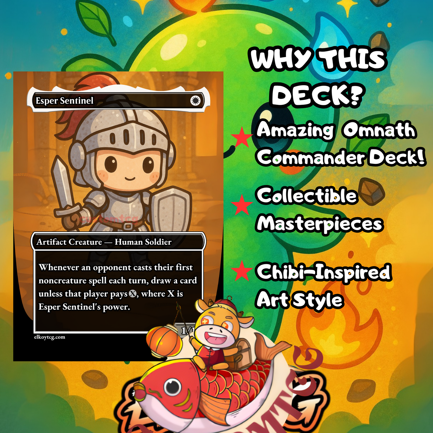 Omnath, Locus Of Creation Custom Deck