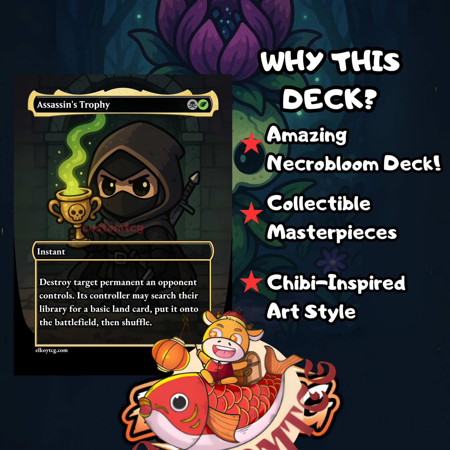 The Necrobloom Chibi Deck