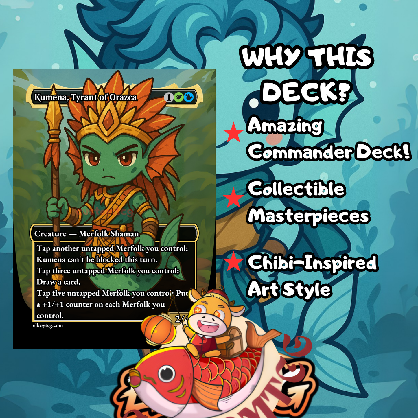 Hakbal of the Surging Soul Chibi Deck