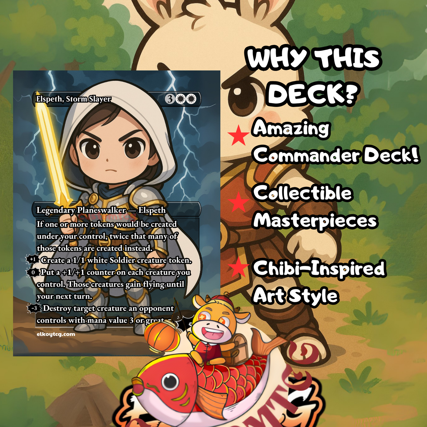 Baylen, the Haymaker Chibi Deck