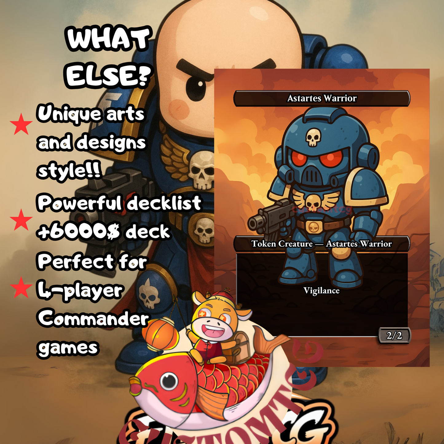 Marneus Calgar Chibi Deck
