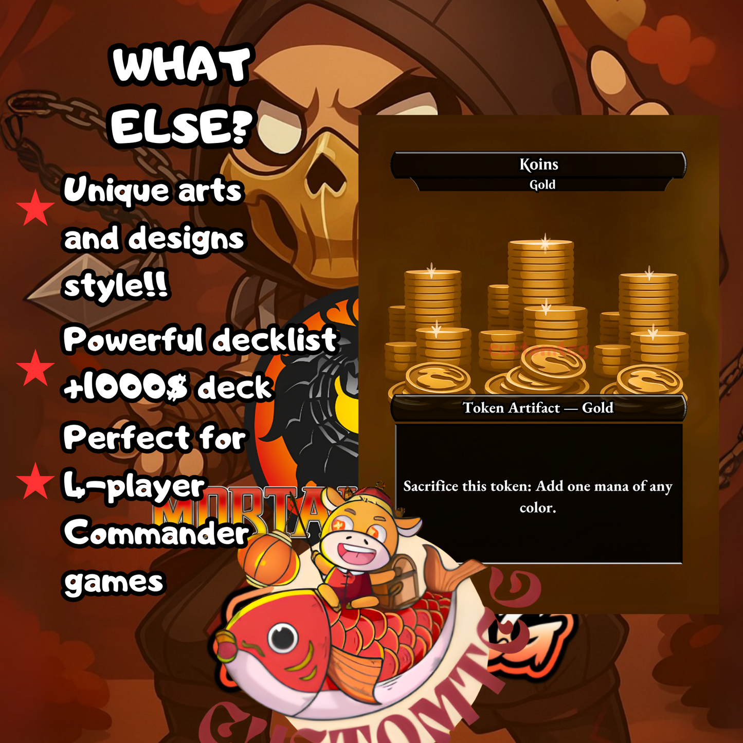 Mortal Kombat Chibi Deck