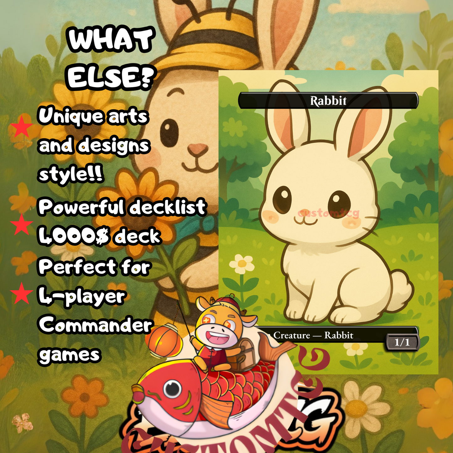 Ms. Bumbleflower Chibi Deck