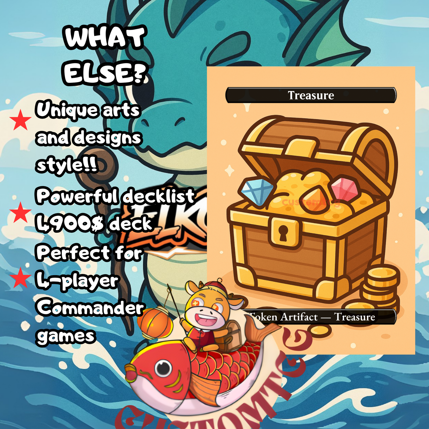 Aesi, Tyrant of Gyre Strait – Custom Deck