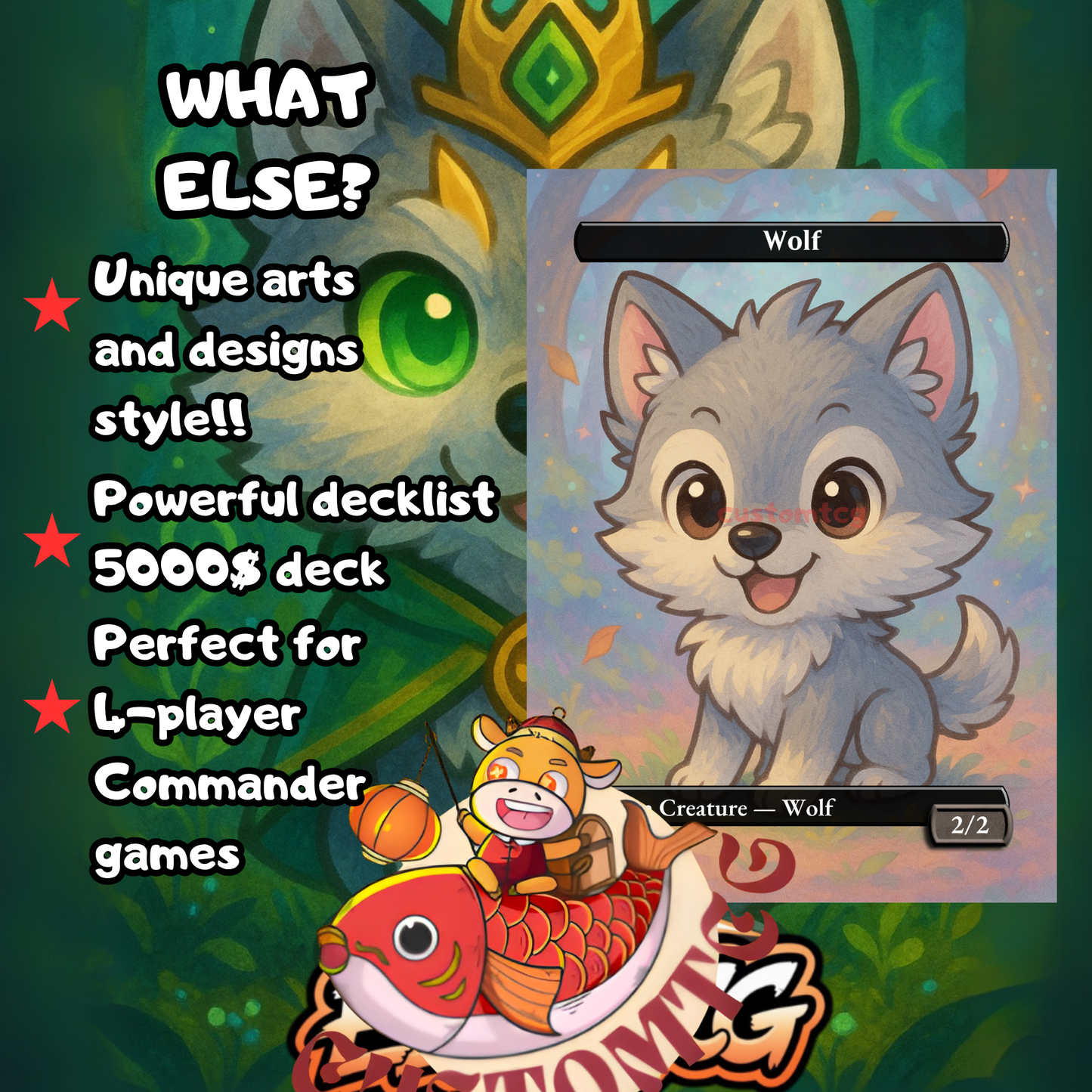 Voja, Jaws of the Conclave Chibi Deck