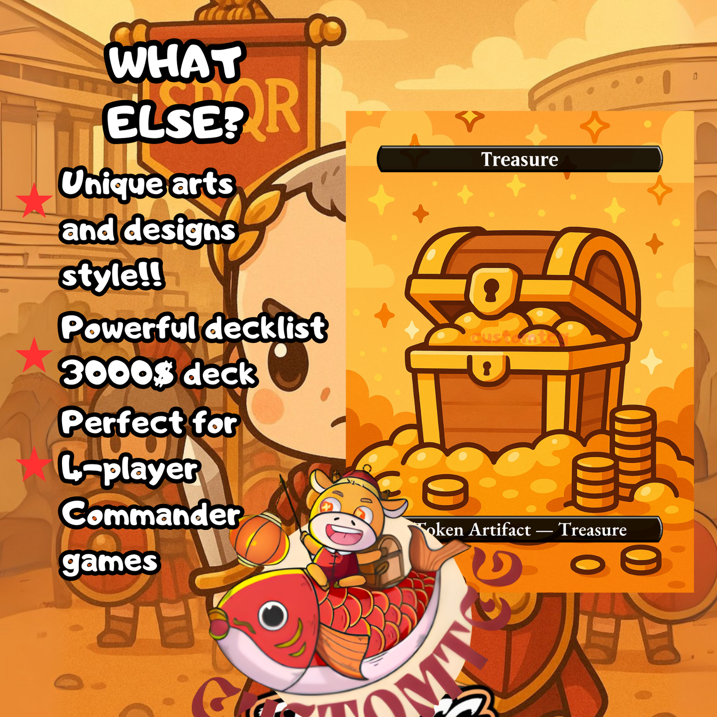 Caesar Chibi Deck