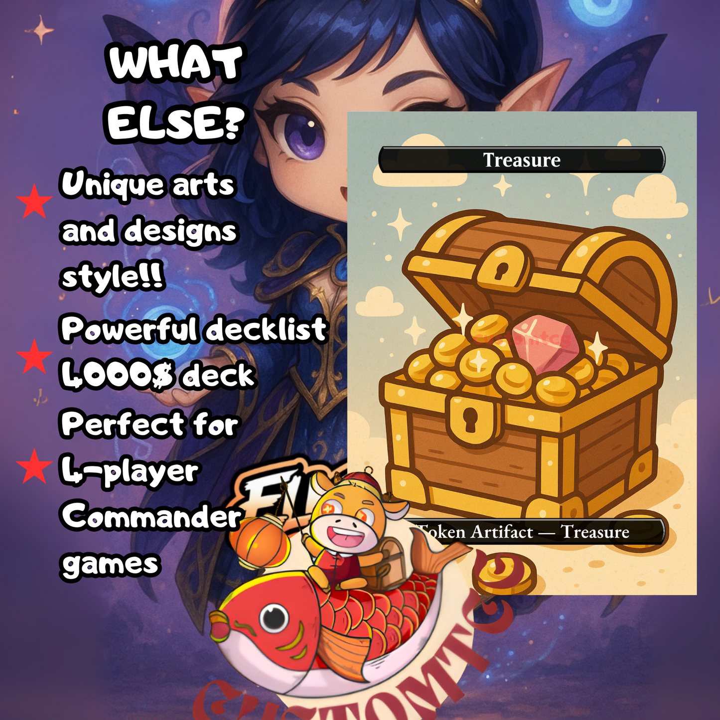 Alela, Artful Provocateur Chibi Deck