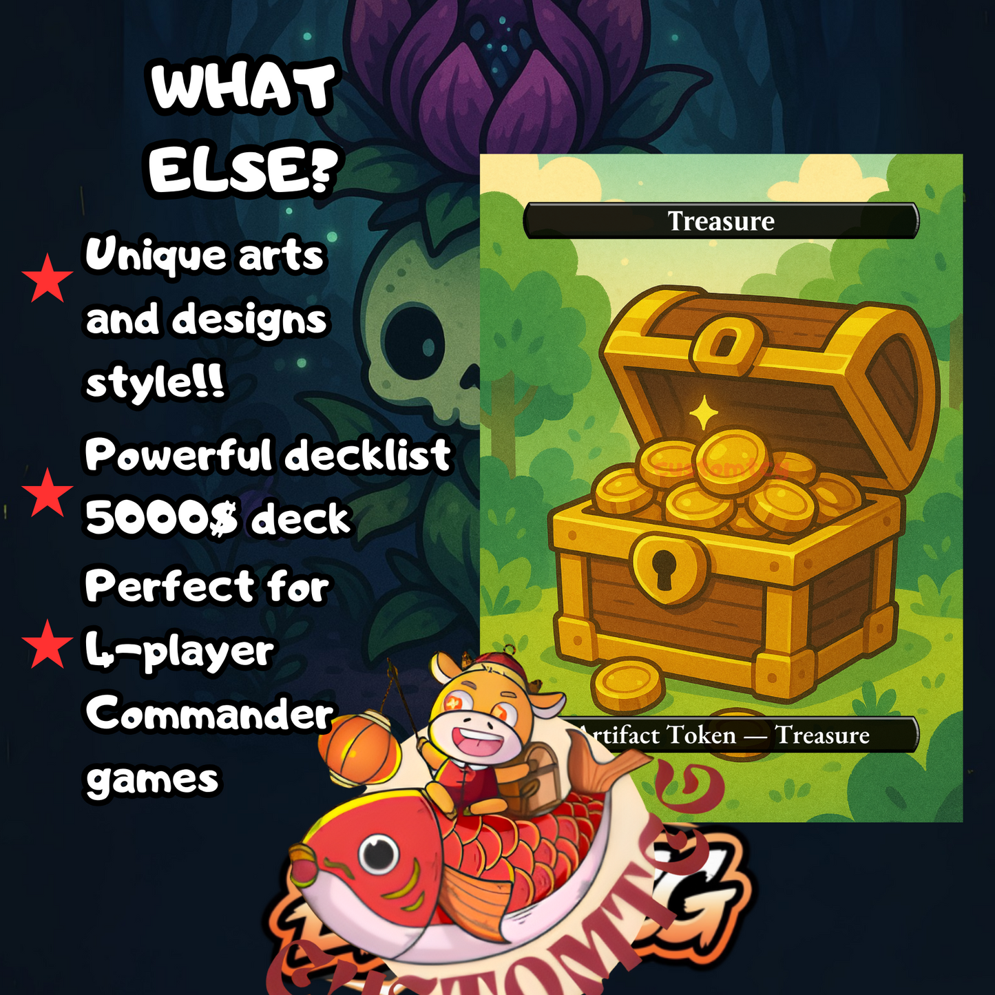 The Necrobloom Chibi Deck