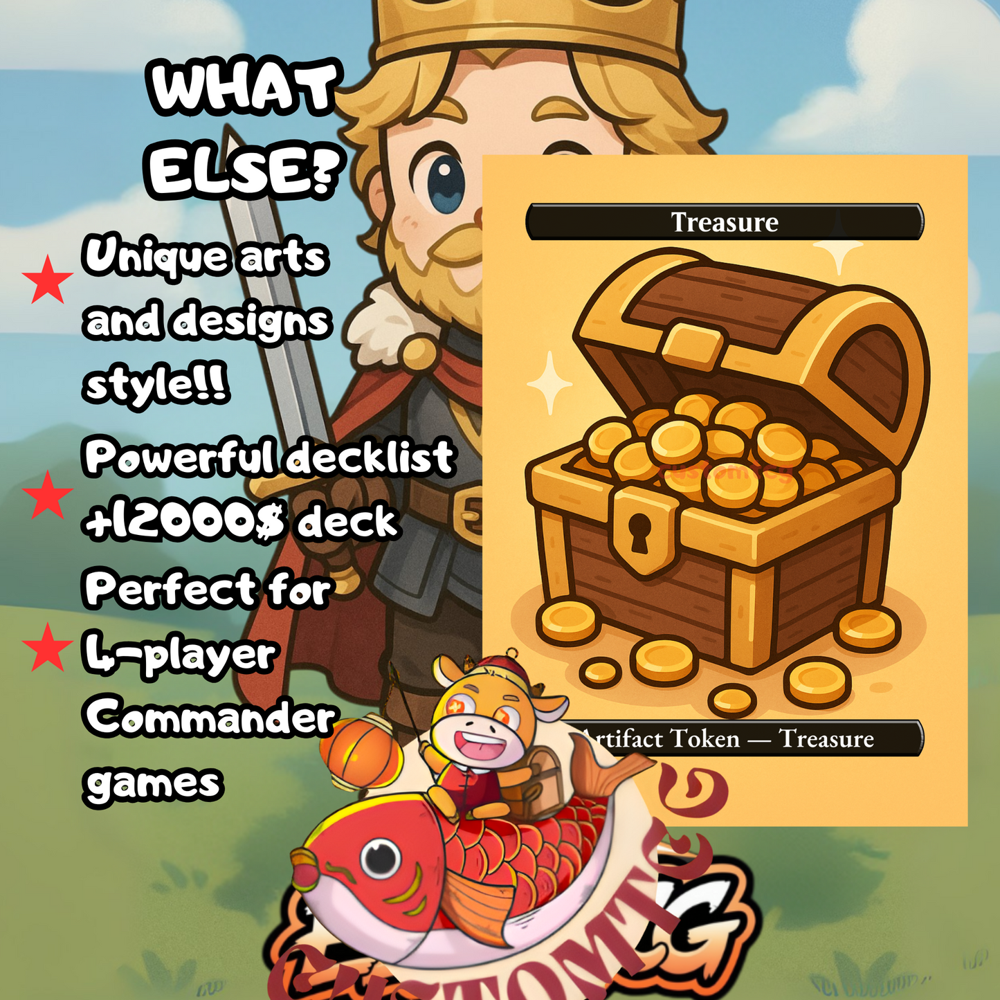 Kenrith, the Returned King Chibi deck