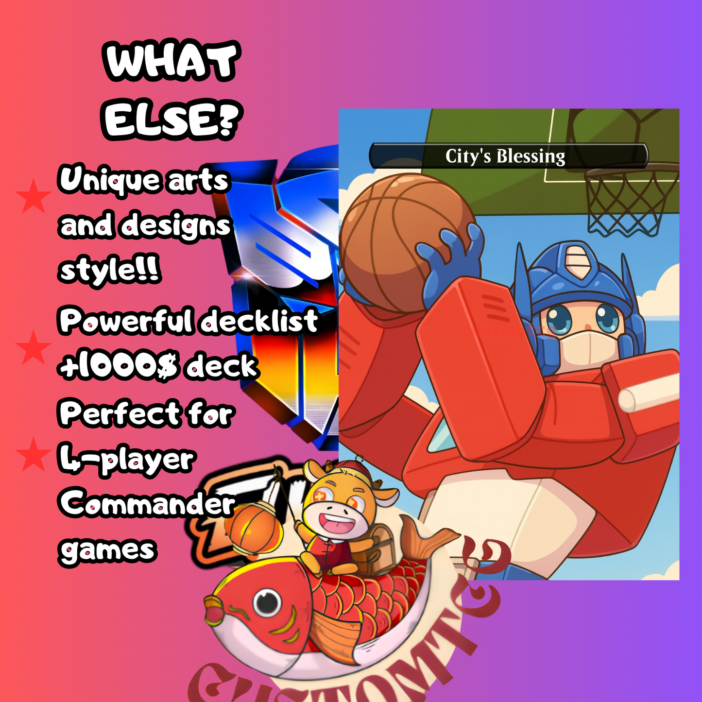 Transformers Chibi Deck