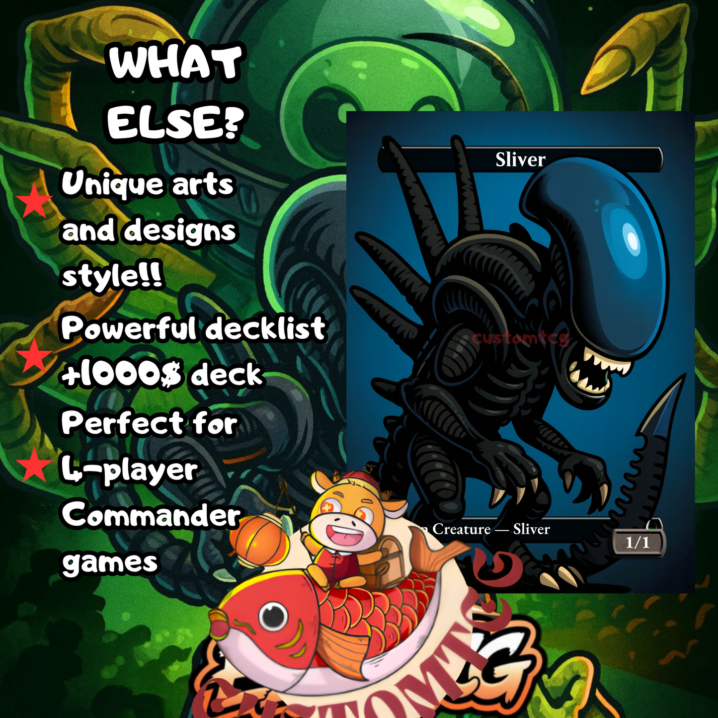 Alien Chibi Deck