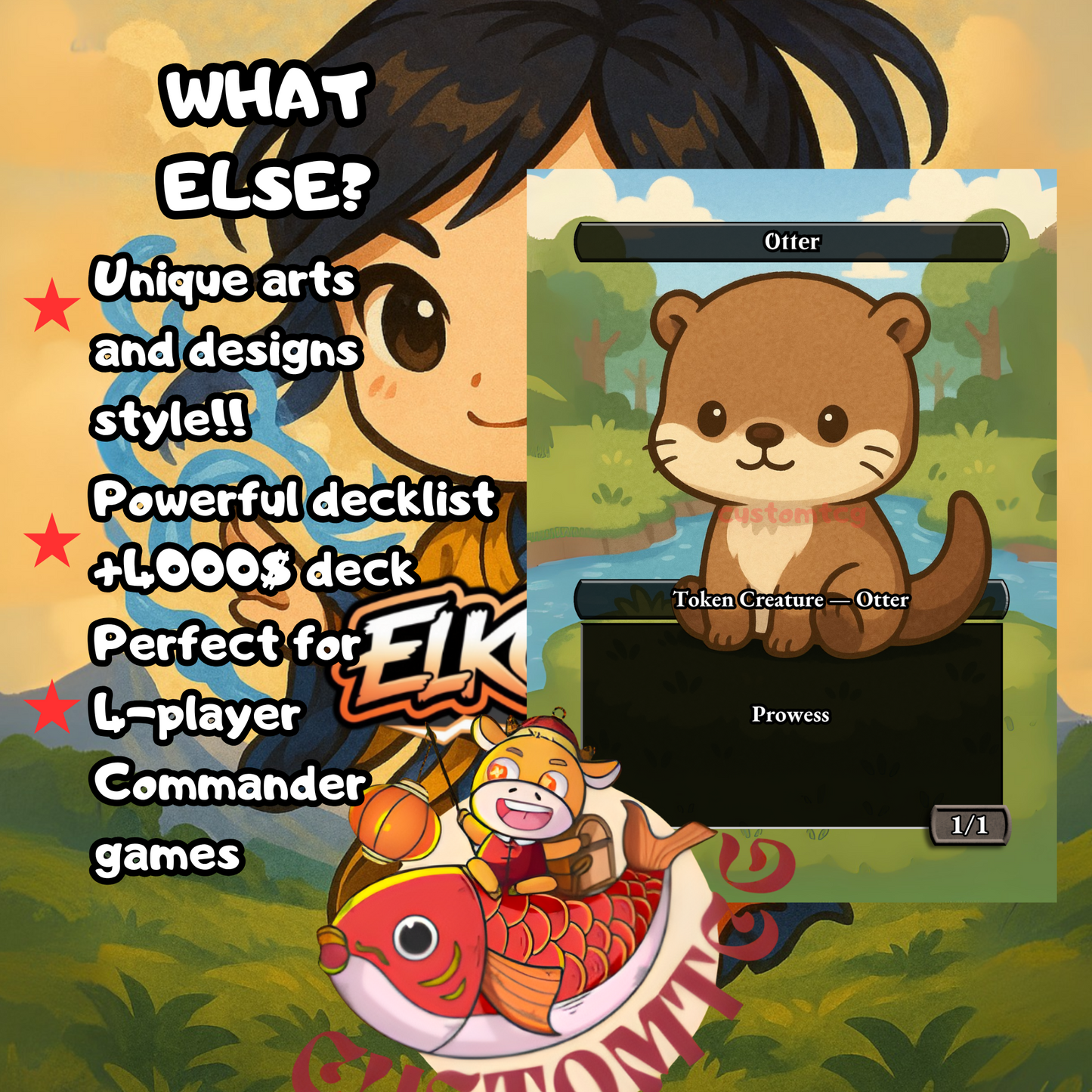 Narset Chibi Deck